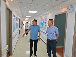 洛口街道办事处及政协联络处领导莅临恩德莱山东爱心店考察指导
