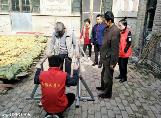 石家庄爱心店用实际行动迎接国际残疾人日