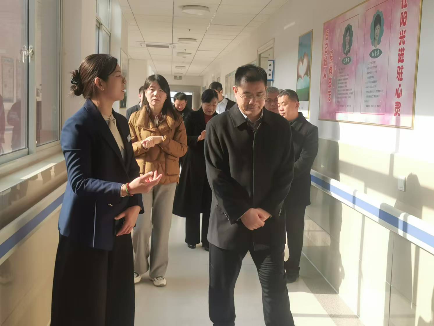 临沂市残联党组书记、理事长一行 莅临恩德莱枣庄爱心店考察调研
