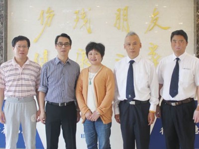 香港理工大学义肢矫形师梁锦伦博士一行到访公司