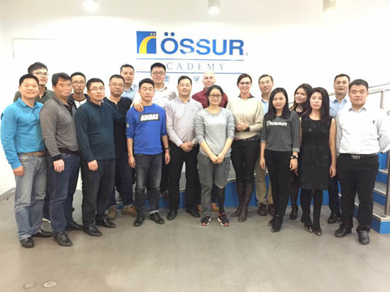 公司技术总监一行参加奥索公司新产品培训会议