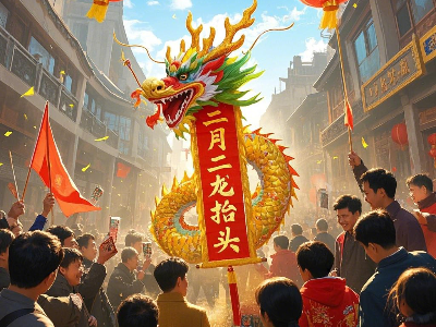 恩德莱爱心店祝大家二月二 | 龙抬头，鸿运当头