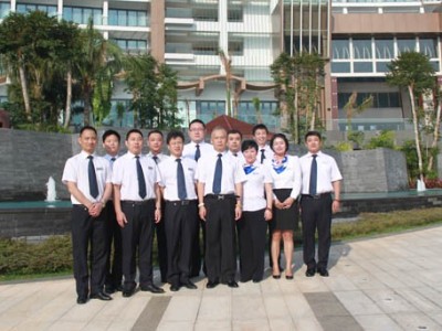 系统高管出席瑞哈公司三亚奥索新产品发布会