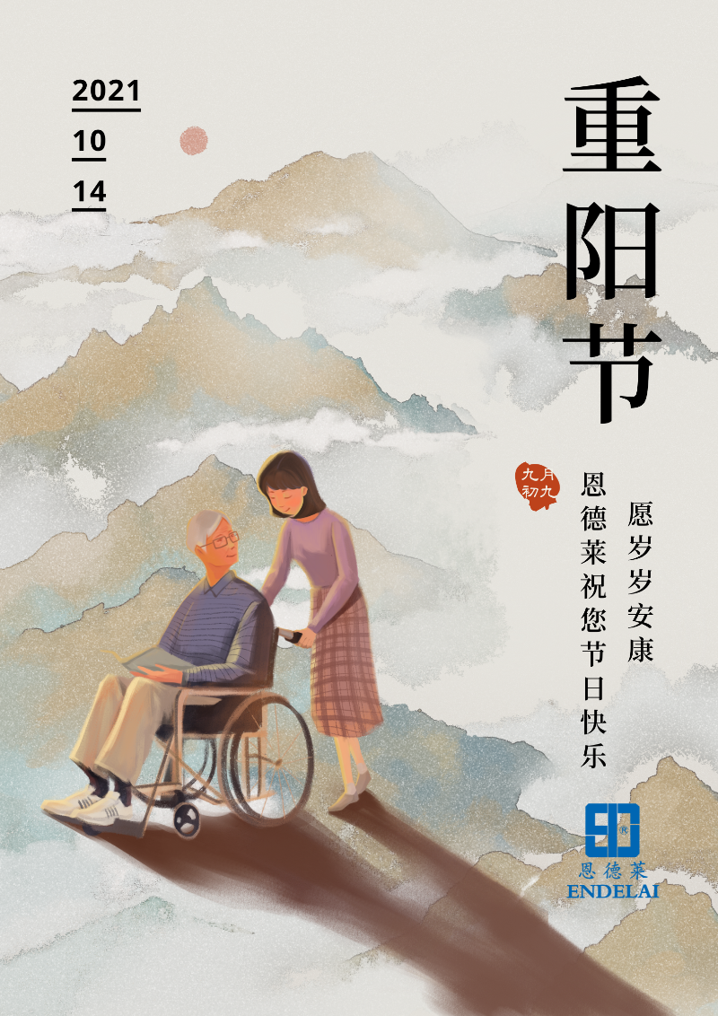2021年恩德莱_重阳节海报
