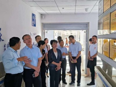 山东省残疾人联合会党组成员等领导莅临枣庄恩德莱参观考察