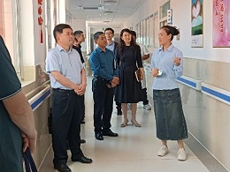 济宁残联领导一行莅临恩德莱枣庄爱心店进行考察指导