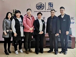 吉林省农安县残联领导到访长春恩德莱