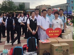 恩德莱锦州爱心团队走进儿童福利院庆“六一”