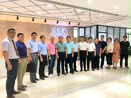 山东省滨州市残联领导一行参观恩德莱成都公司