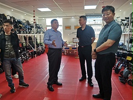 济南市残联一行调研丨恩德莱的残疾人之家建设和运营工作