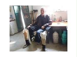 无腿老兵的太行绿色梦