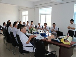 恩德莱举办锦州某医院康复工作技术交流会