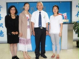 中国社会工作协会公益委员会文静总干事到公司调研