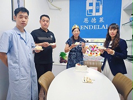 以温情凝聚团队力量，恩德莱邢台爱心店员工月度生日会纪实