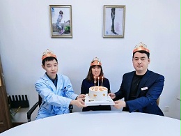 传递关怀凝聚团队 恩德莱邢台爱心店举办员工生日会