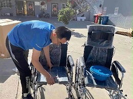 「恩德莱康复器具山西有限公司」进行假肢适配和辅具发放