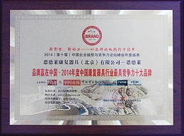 热烈祝贺恩德莱品牌荣获[[品牌赢在中国]]十大品牌称号