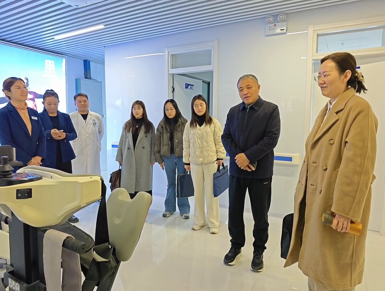 恩德莱山东爱心店迎接各地社保年度考核调研